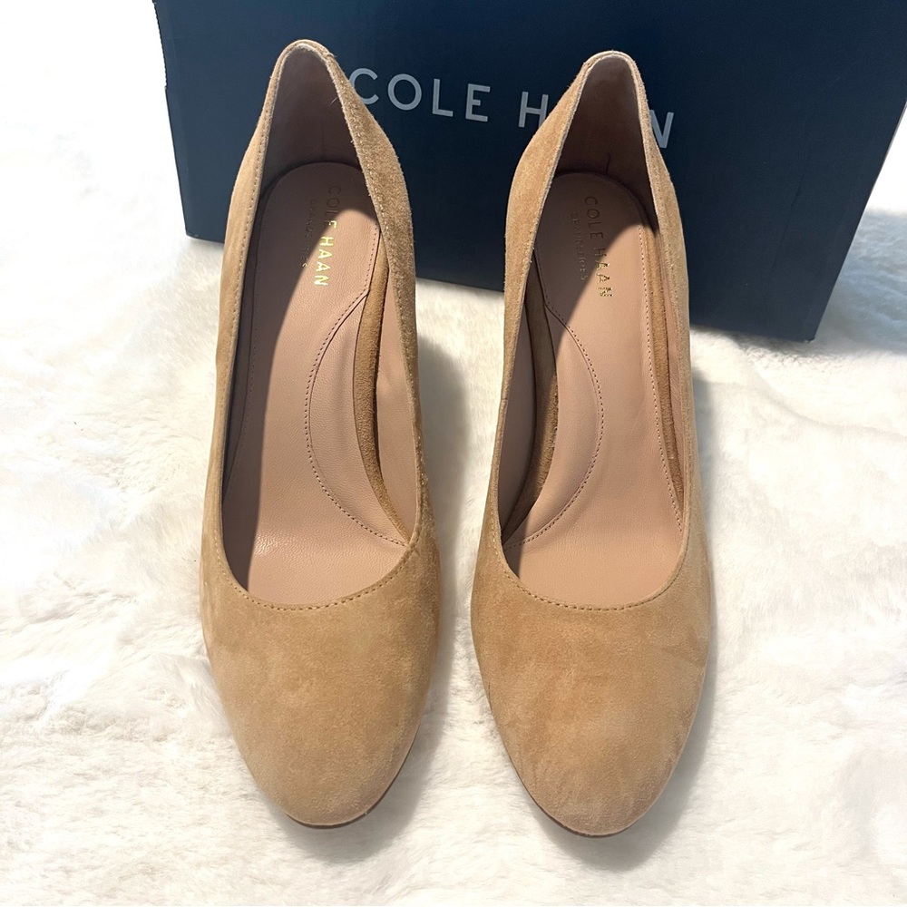 Cole Haan Tan Gabbie Pump